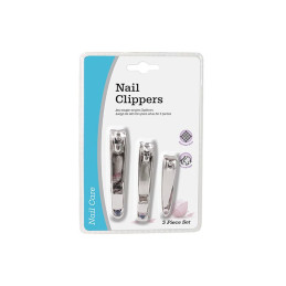 NAIL CARE - AG0005 SET COUPE ONGLES 3PCS CRT24