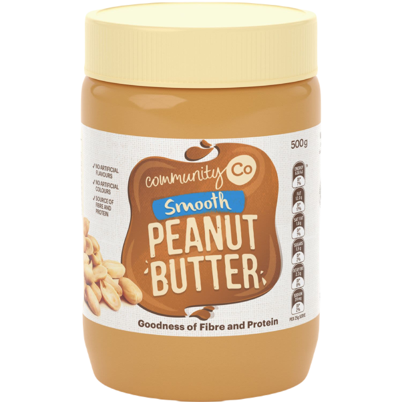 COMM et CO - BEURRE DE CACAHUETE SMOOTH 500GR CRT6