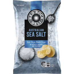 RR DELI CHIPS SEA SALT 165GM CRT12