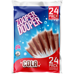 ZOOPER DOOPER - BÂTONNETS COLA 24x70ML CRT6