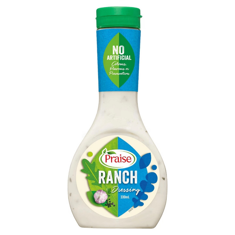 PRAISE VINAIGRETTE RANCH 330ML CRT12