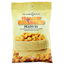 HAPPY NUT CACAHUETES GRILLEES MIEL 175G CRT12