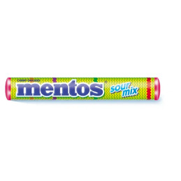 MENTOS ROLL - SOUR MIX 37G DIS24/ CRT96