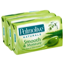 SAVON PALMOLIVE ALOE OLIVE 3X80g CT24**REG COEFF MAX 1.6300M²1.4**