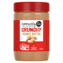 COMM et CO - BEURRE DE CACAHUETE CRUNCH 500GR CRT6