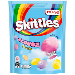 SKITTLES CLOUDZ FRUITS 120GR DIS16