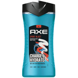 AXE GEL DOUCHE 250ML SPORT BLAST 3EN1 CRT6