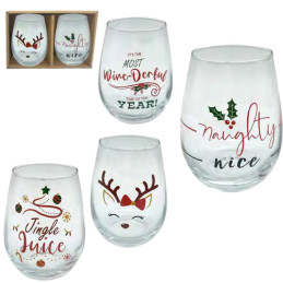 VERRES NOEL X2