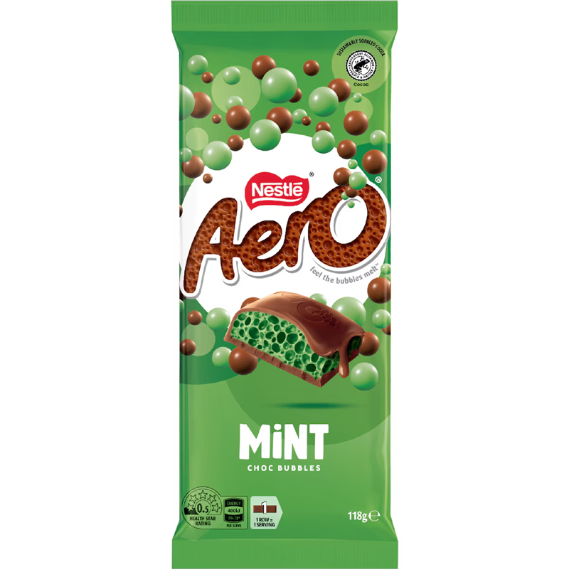 NESTLE AERO MINT 118GM CRT12