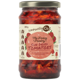 COMM CO SUN DRIED TOMATOES 280GM CRT6