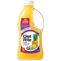 DIET RITE - SIROP SANS SUCRE FRUIT COCKTAIL (ENV 10L)  1L CRT6