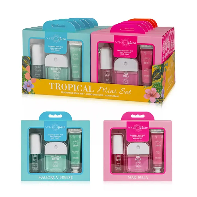 SOLO EN IBIZA - COFFRET 3PC MALLORCA BREEZE / MAR BELLA DIS12