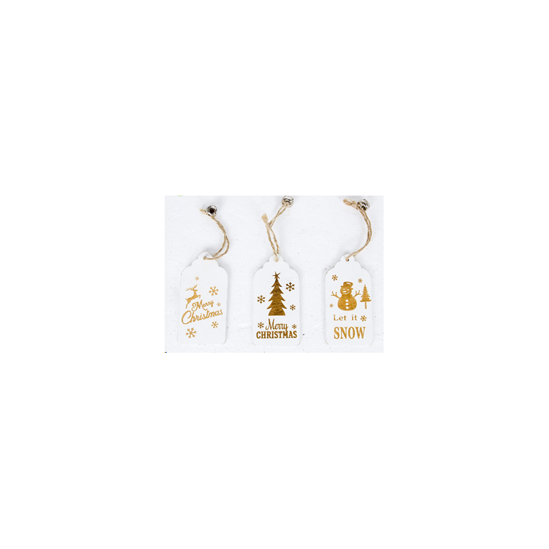 DECO NOEL A SUSPENDRE 4X8CM 3MOD